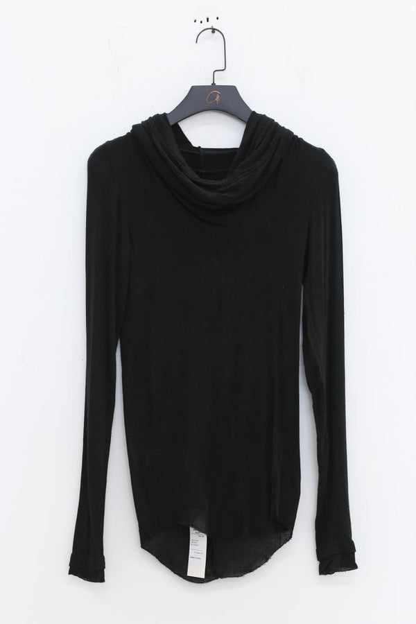 Marc le bihan hooded T -shirt 2880 black